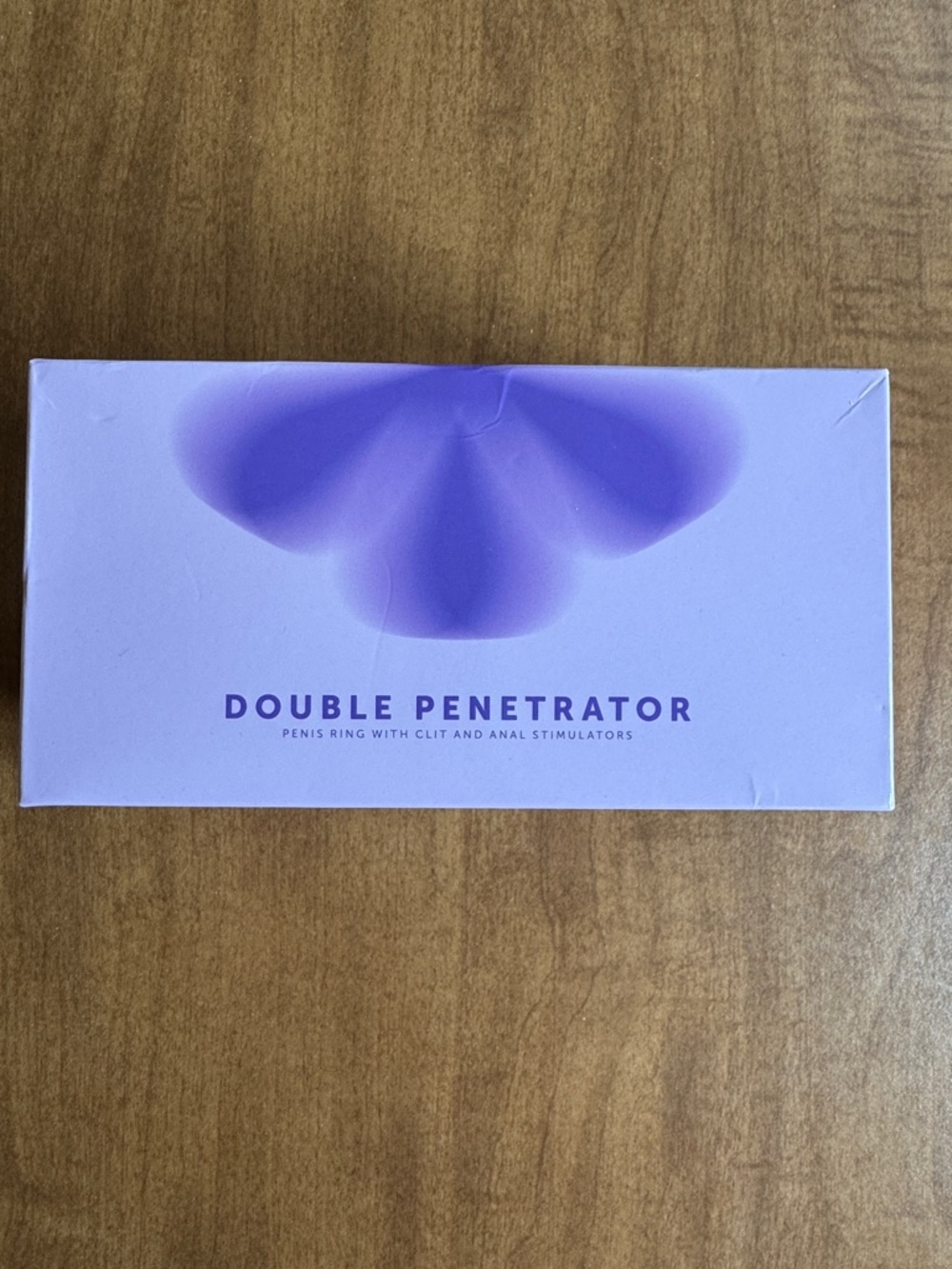 Double Penetrator Silicone Ring and Stimulators - Red
